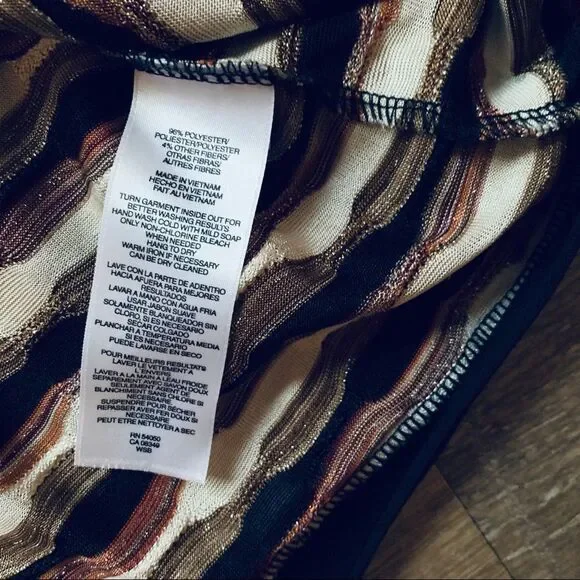 KASPER Separates Multicolor Sleeveless Sweater Knit Top 1X - Picture 8 of 16